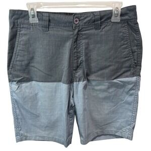 O'Neill Board Shorts Men's Size 30 Gray Blue Color Block